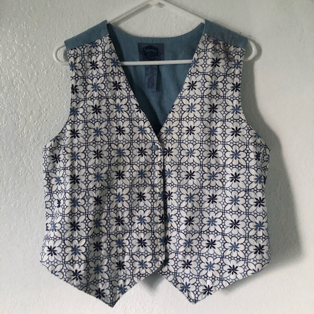 Cambridge Embroidered Vest